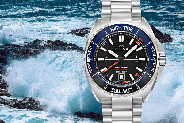 OCEANMASTER TIDE: EMBRACE THE TIDE, MASTER THE OCEAN - Delma Watches