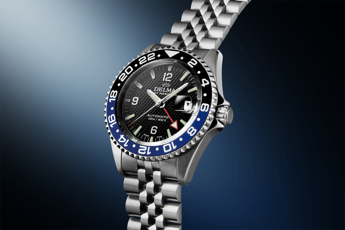 THE NEW DELMA SANTIAGO GMT MERIDIAN AUTOMATIC - DELMA Watches