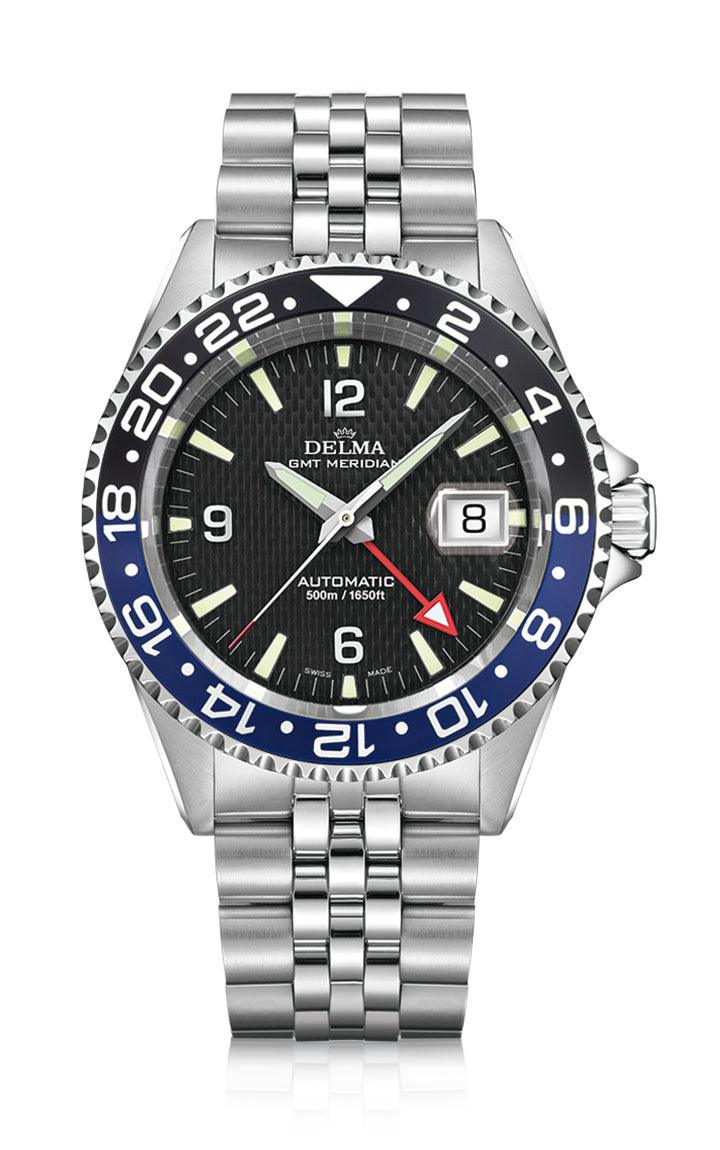 Santiago GMT Meridian Automatic - DELMA Watches