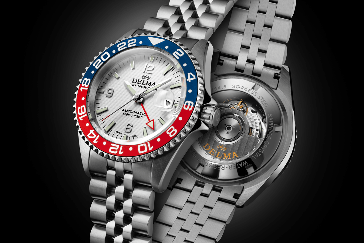 Santiago GMT Meridian Automatic - DELMA Watches