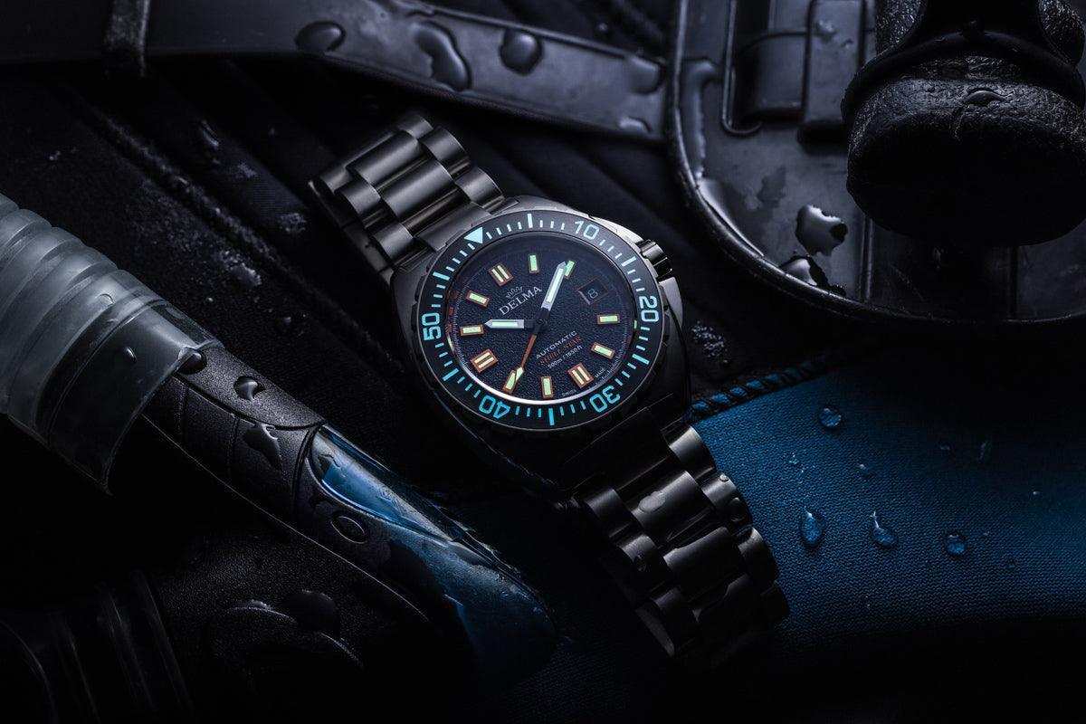 Deep Shell Watch DELMA Shell Star Titanium – DELMA Watches