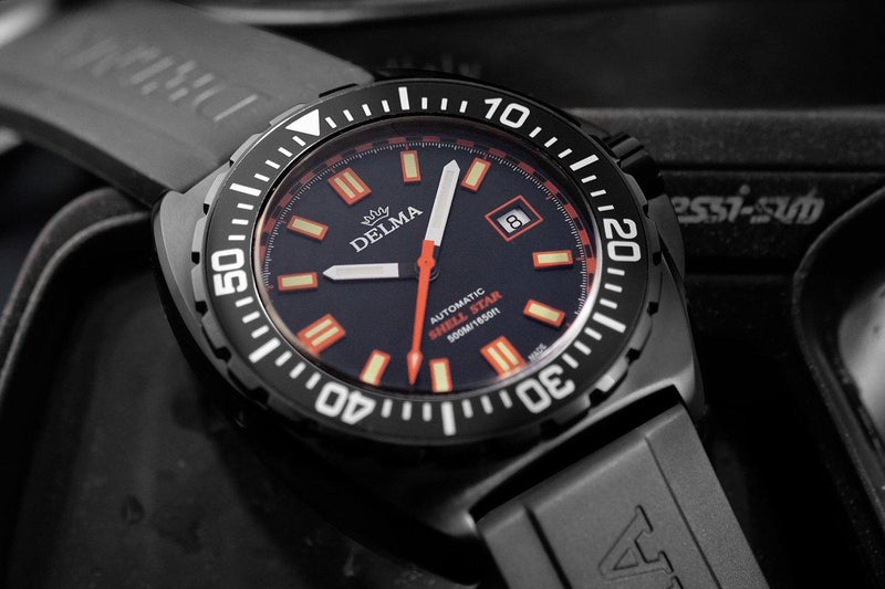 Shell Star Black Tag - Delma Watch Ltd.