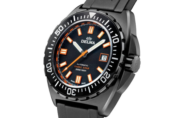 Shell Star Black Tag - DELMA Watches